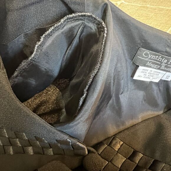 Cynthia Howie For Maggy Boutique Blazer Vintage Cropped Women’s 12 - Picture 7 of 7